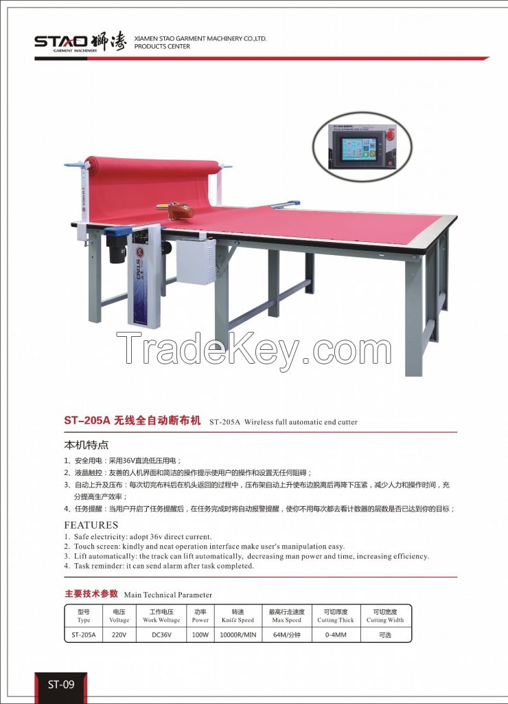 wireless automatic end cutter