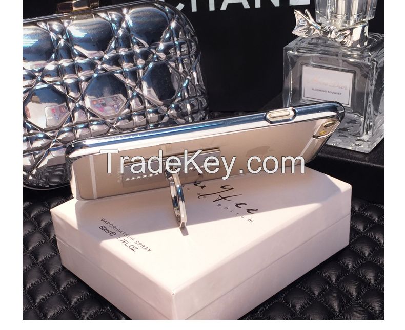 Ring Bracket Diamond Metal Luxury Phone case for iPhone