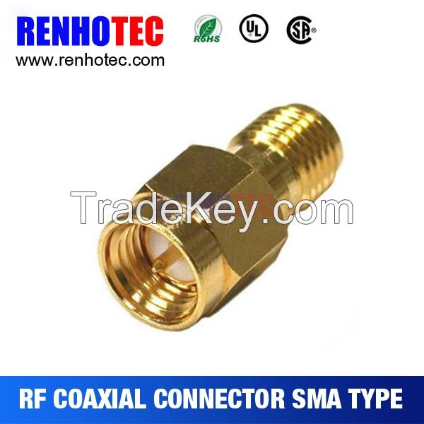 Best Price RP-SMA Plug to SMA Jack Adapter 