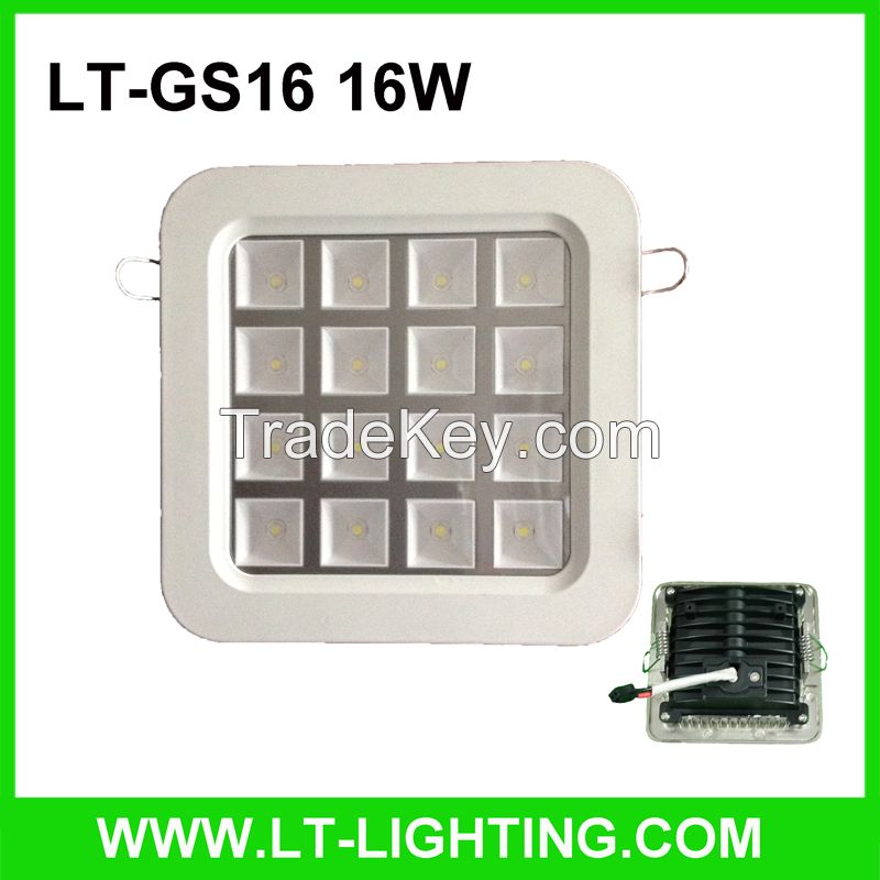 LED grille panel light