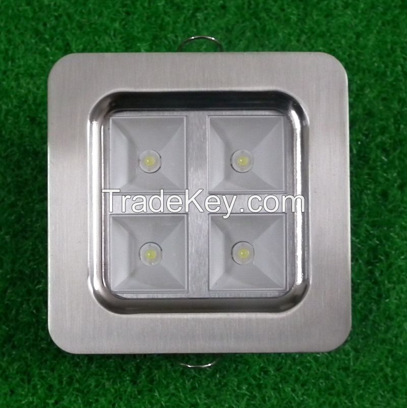 LED grille panel light