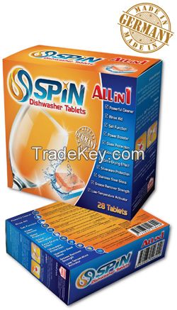 SPIN Dishwasher Tablets All in 1