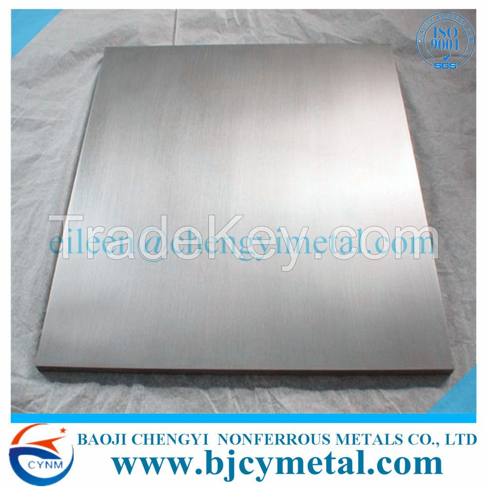 Reasonable Price 99.95% high quality molybdenum plates/sheets