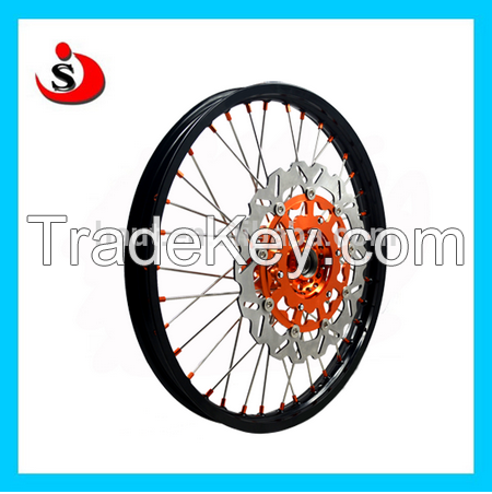 KTM Sport Motorcycle floating front and rear brake disc