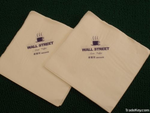 printed paper napkin and serviettes