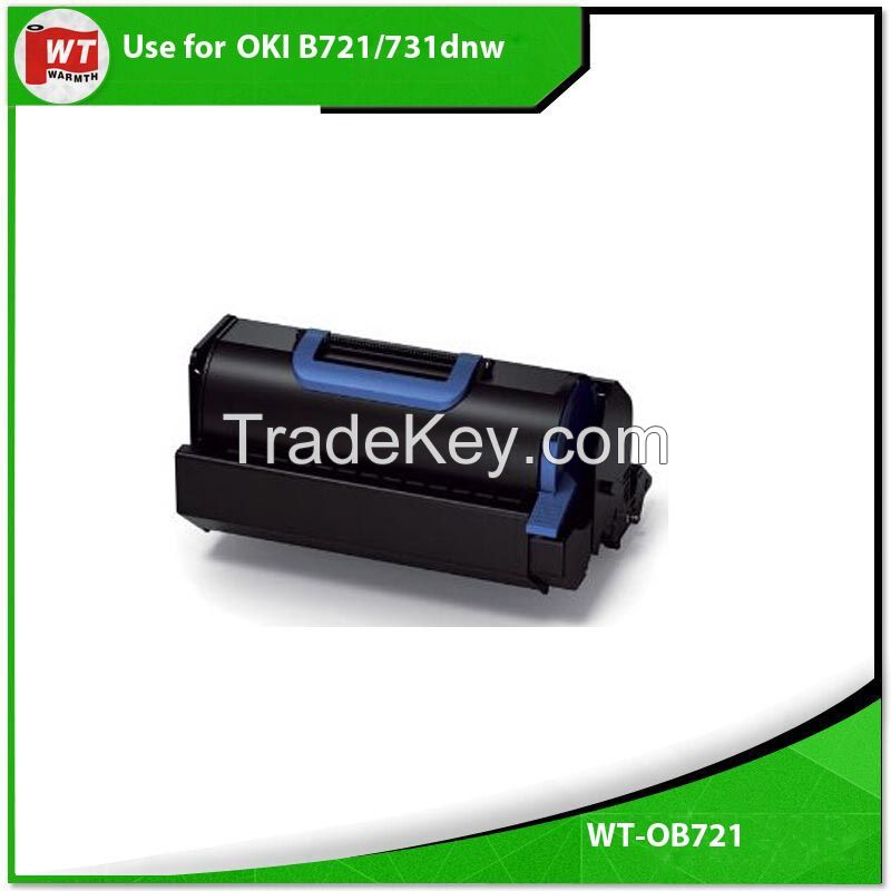 compatible toner cartridge for OKI B721/731dnw 721/731