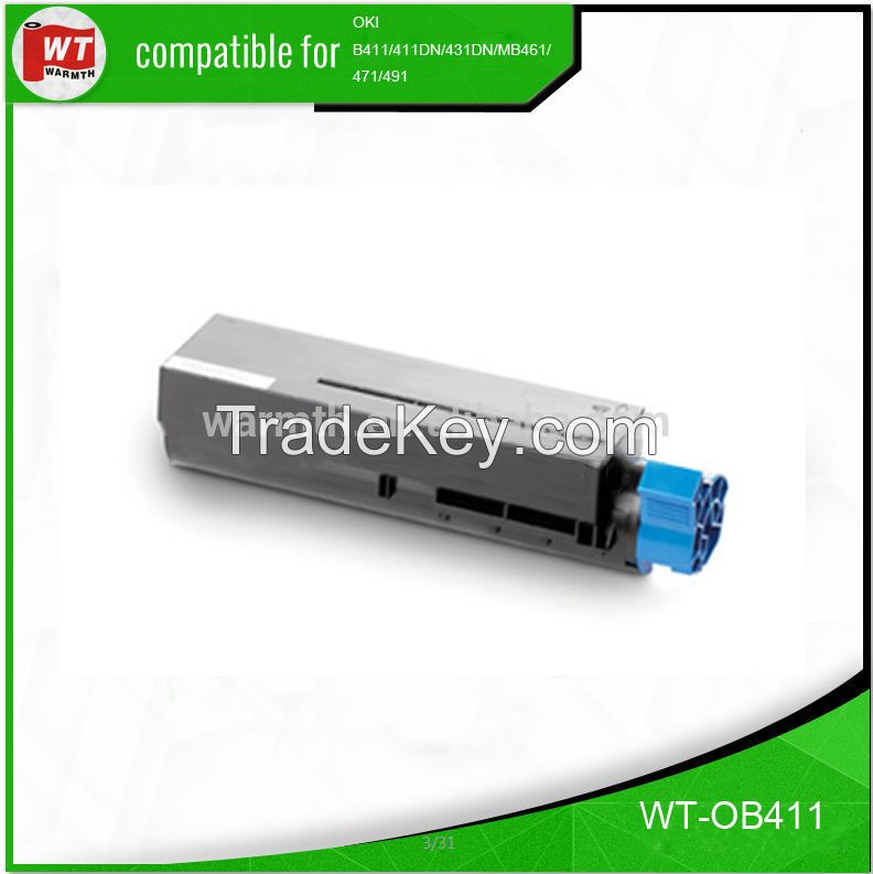 OB410 toner compatible for OKI B410/420/430/440/MB460/470/480