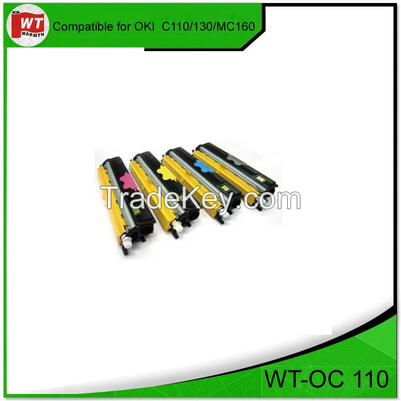 OC110 toner cartridge Compatible for OKI C110/130/MC160