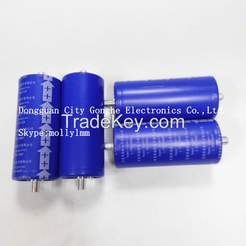 high power ultra capacitor 3000f 2.7v