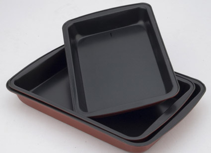 3pcs cake mould , Carbon steel cookware