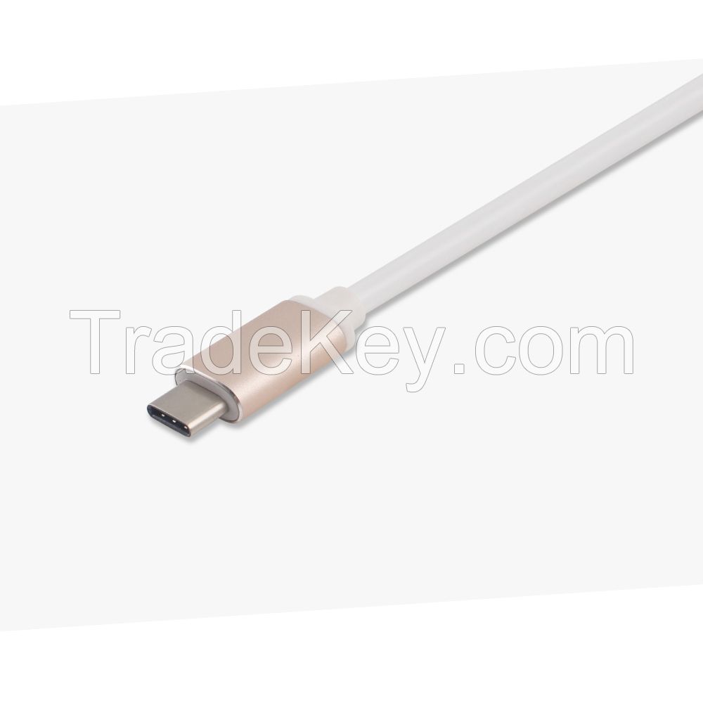 USB 3.1 Type C  USB-C) M to DVI F Converter Cable--Aluminum Case