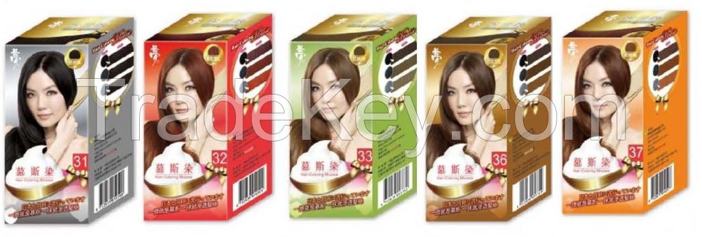 Hair-Coloring Mousse