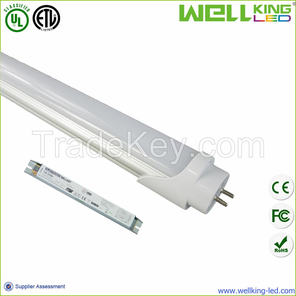 CRI&amp;amp;gt;90 No Rewiring Required Ballast Compatible UL T8 Led Tube
