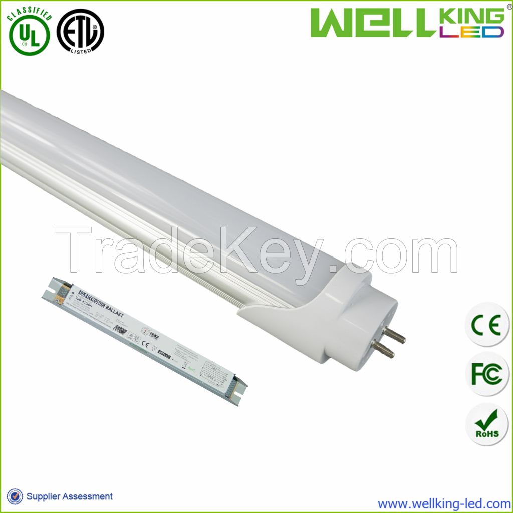 CRI&gt;90 No Rewiring Required Ballast Compatible UL T8 Led Tube