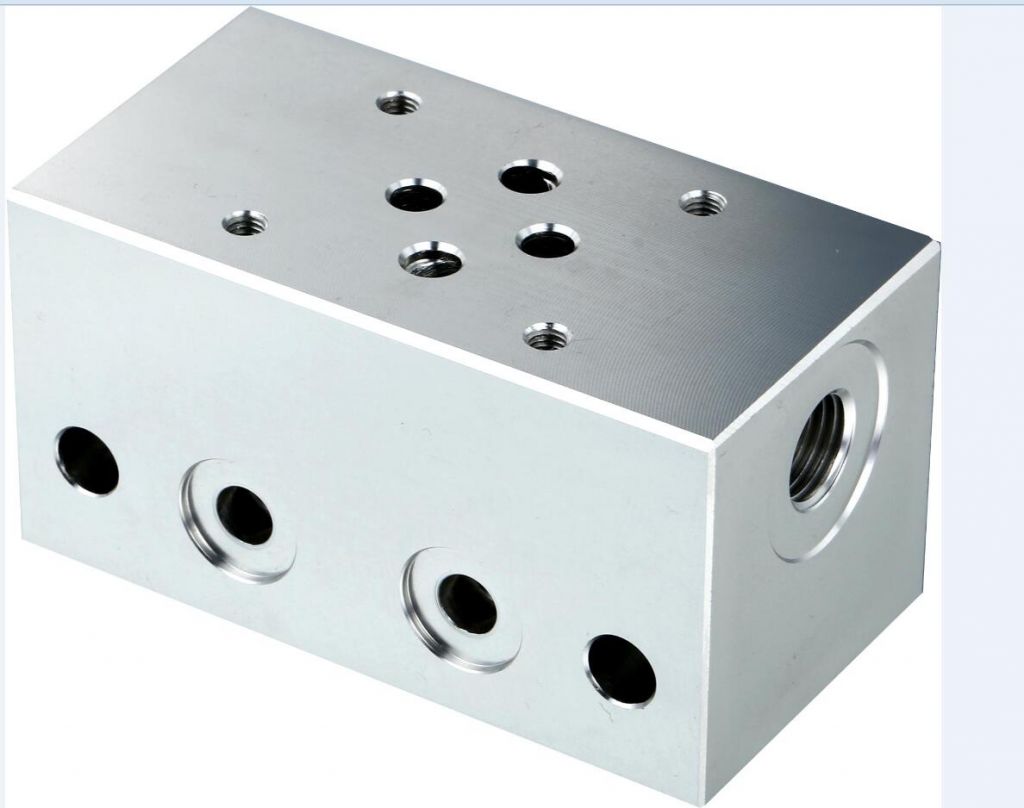 Anoized Aluminum hydraulic sandwish valve block oil block 