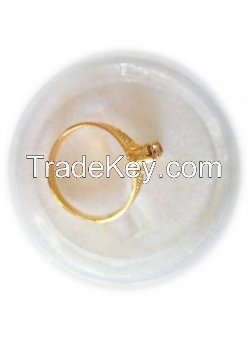 Gold Plated Crownd Shaped Ring