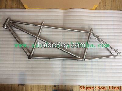 titanium tandem bicycle frame