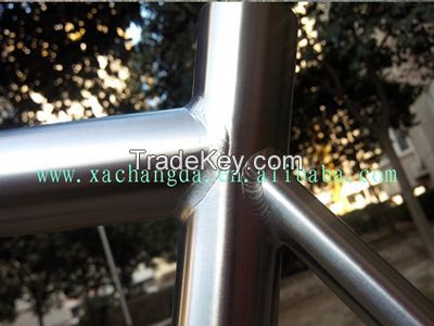 OEM 2016 new titanium road bike frame