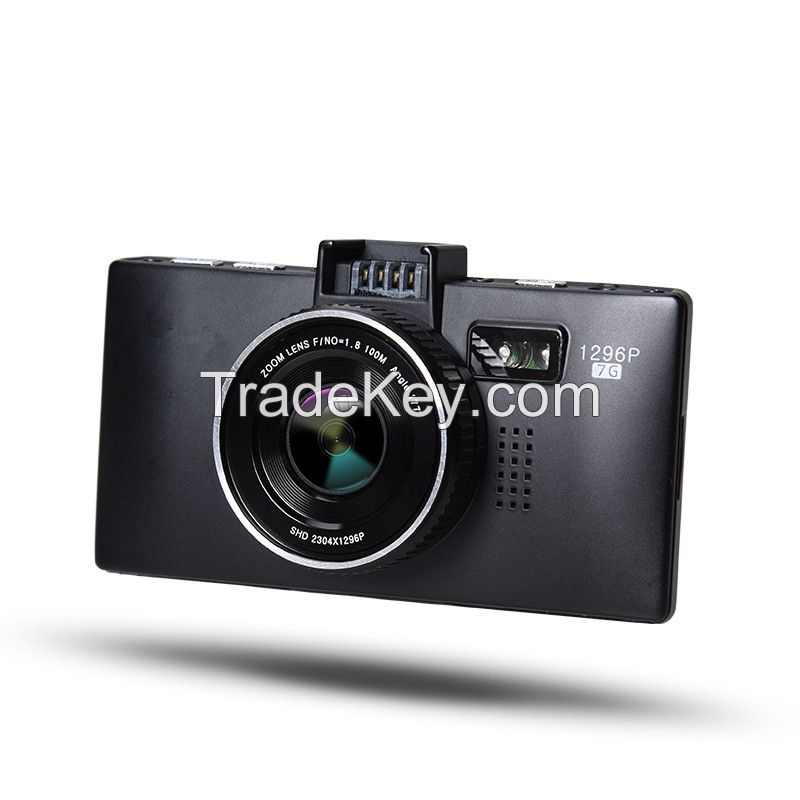 1920x1080 HD TFT LCD Screen 177 Degree Wide-angle WDR Lens Car DVR Recorder with HDMI, GPS, G-sensor