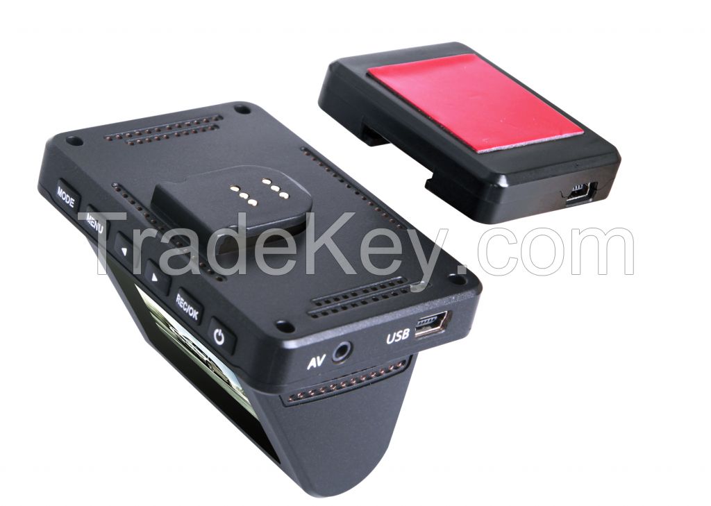 1.5-inch LCD 1920x1080 HD Display Car DVR Recorder with GPS, Wi-Fi, G-sensor, Motion Detector