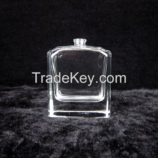 high quality brand clear glass perfume bottle