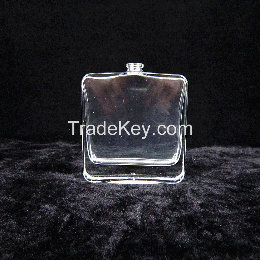 high quality brand clear glass perfume bottle