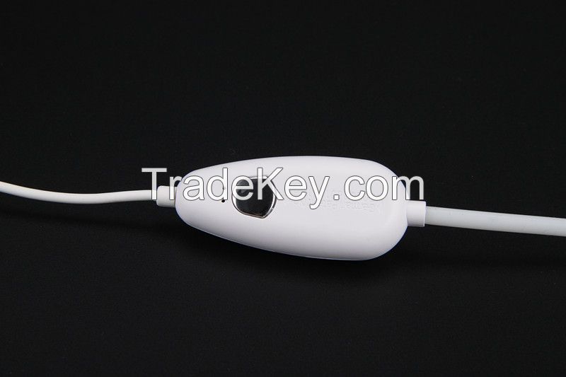 Anti-radiation air tube earphone with mic