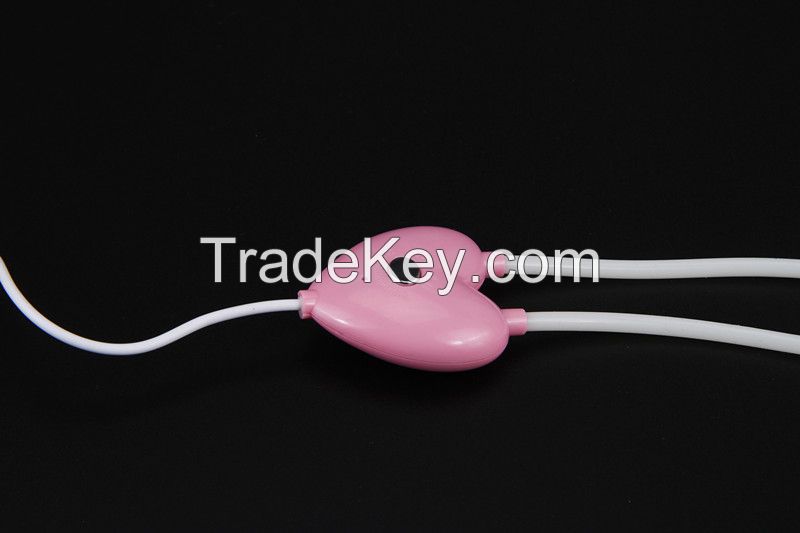 Hand free low radiation earphone with mic