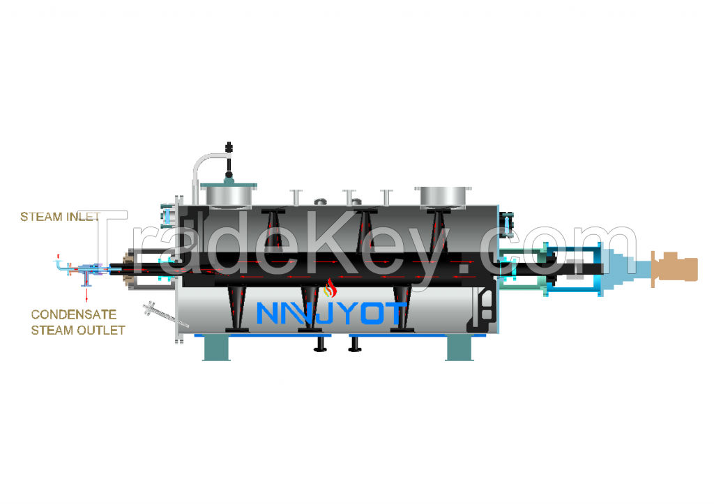 Rotary Vacuum Paddle Dryer