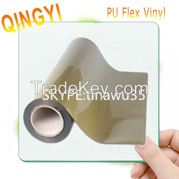 Wholesale Qingyi 1000 series' high-elastic PU heat transfer vinyl