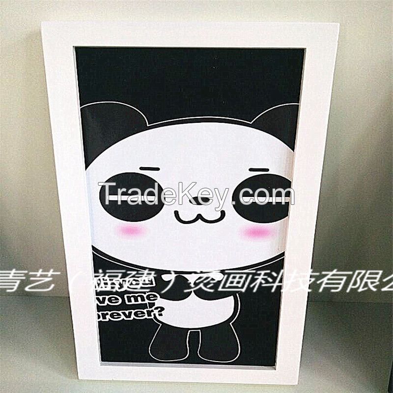 Qingyi hot selling environment-friendly cartoon transfer sticker for t-shirt