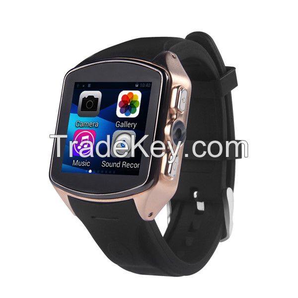 2015 Newest wifi 3g gps android mobile watch phone with video call