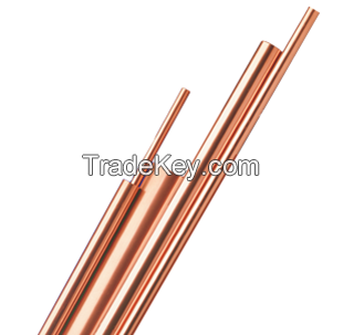 ASTM B280 Copper Straight Tube Hard Drawn Dehydrated