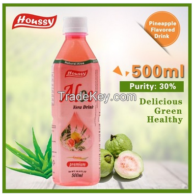 Houssy FDA Certified 500ml 100% Fresh Aloe Vera Juice