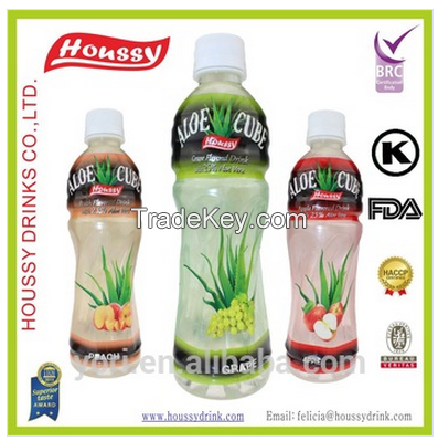 Hot Brand Houssy FDA Certified 360ml 100% Natural Cube Aloe Vera Juice