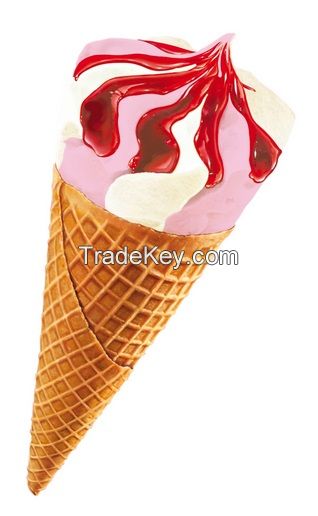 Classic Variety Pack Of Cones with Chocolate, Strawberry And Caramel