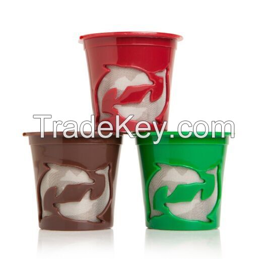 Refillable coffee Capsule Reusable K-cup Filter for 2.0 &amp;amp;amp;amp; 1.0