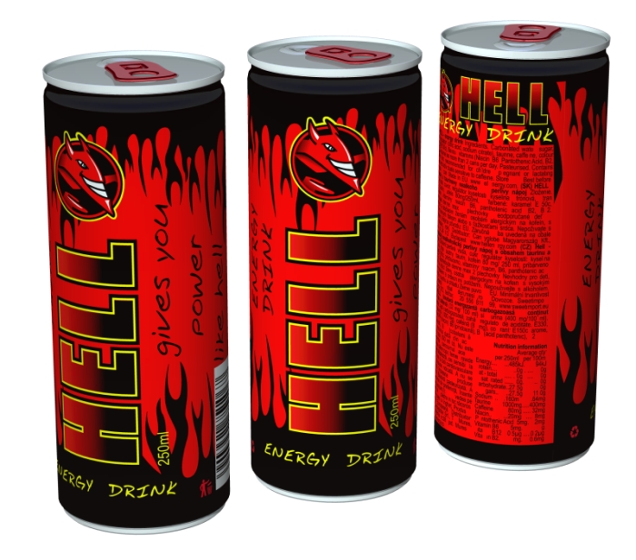 Hell energy drink By CandyGlobe Ltd, Hungary