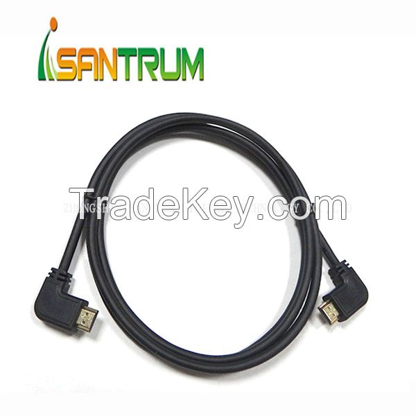 ST205 HDMI Cable 90 degree connector 