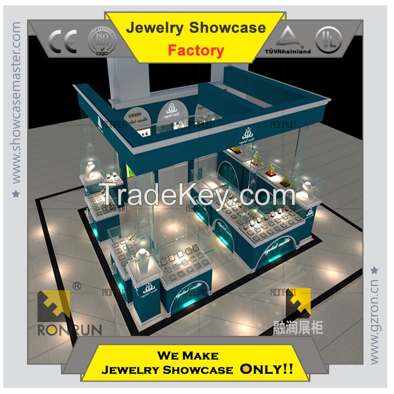 China made Lux Jewelry display showcase 