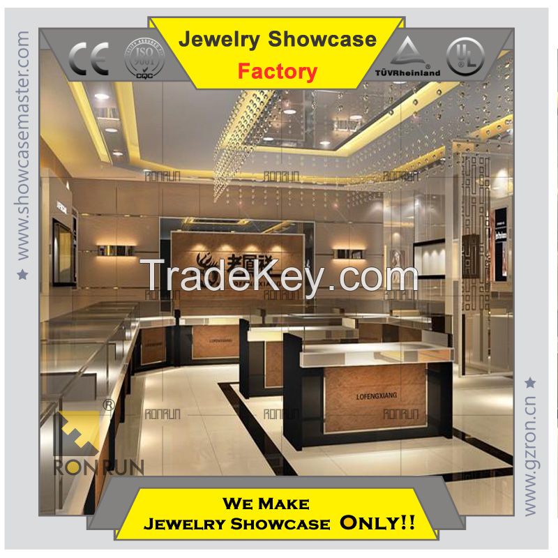 China made Lux Jewelry display showcase 