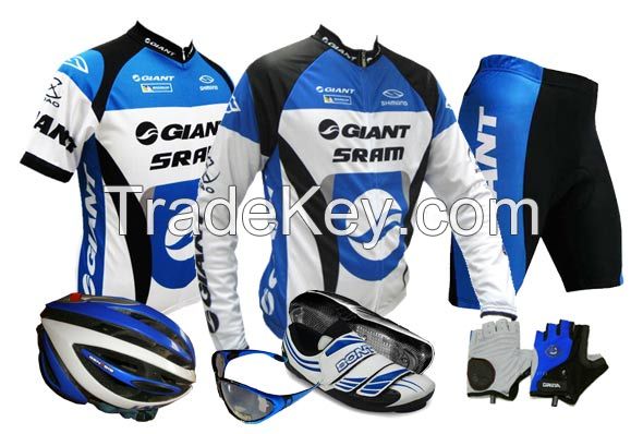 Complete line of Cycling wear & gear