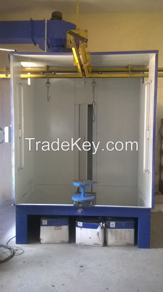 Powder coating booth,Curing oven and Recovery