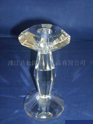 crystal candleholder