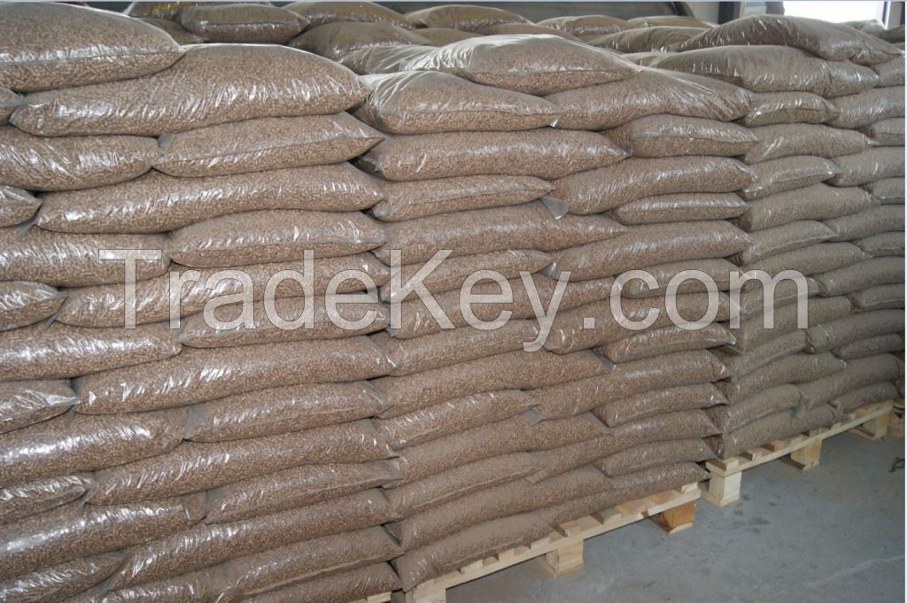 15kg bags Certified DIN+ and END PLUS Wood pellets