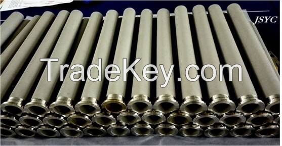 Sintered metal powder filter