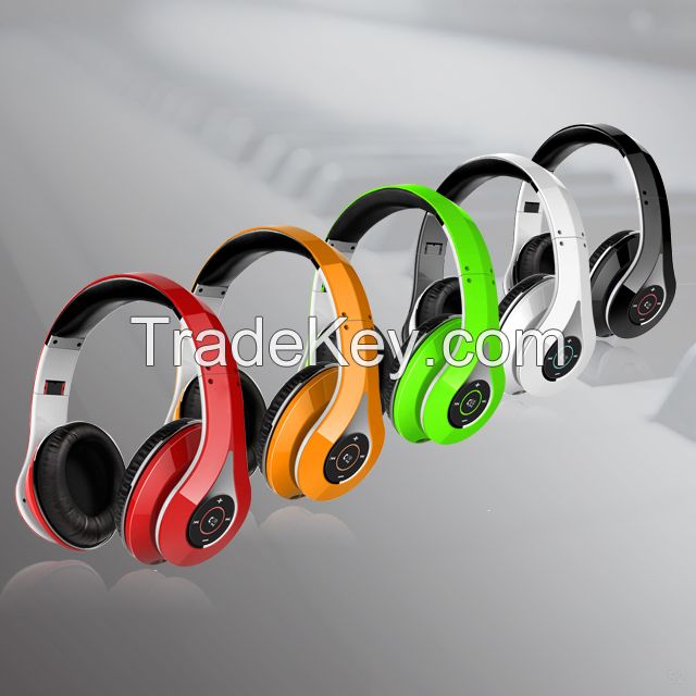 2015 New products fashion stereo sport bluetooth earphone factory wholesale