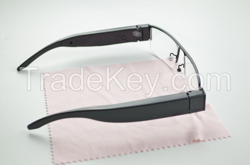 HD 1080p Video Camera Eyewear Glasses Mini DVR Camera