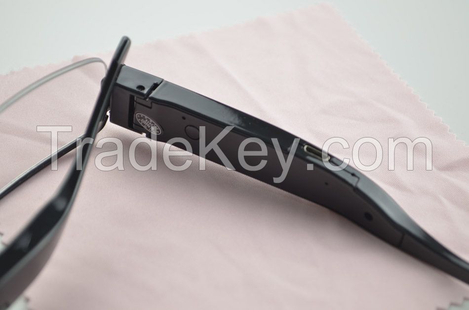 HD 1080p Video Camera Eyewear Glasses Mini DVR Camera