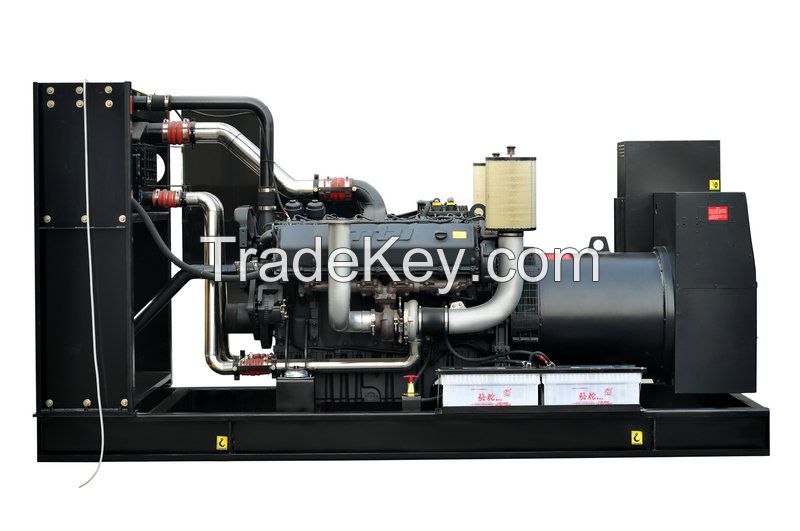 Germany MTU 440kVA (352kW) diesel genset coupled with Stamford or Marathon open or container type